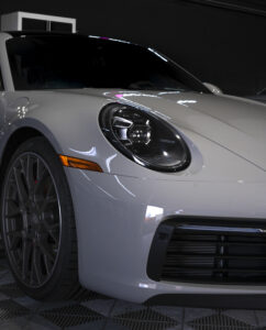 Porsche Xpel Window Tint Polsihed Protection